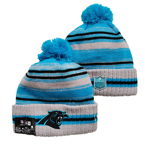 Carolina Panthers Knit Hats 020